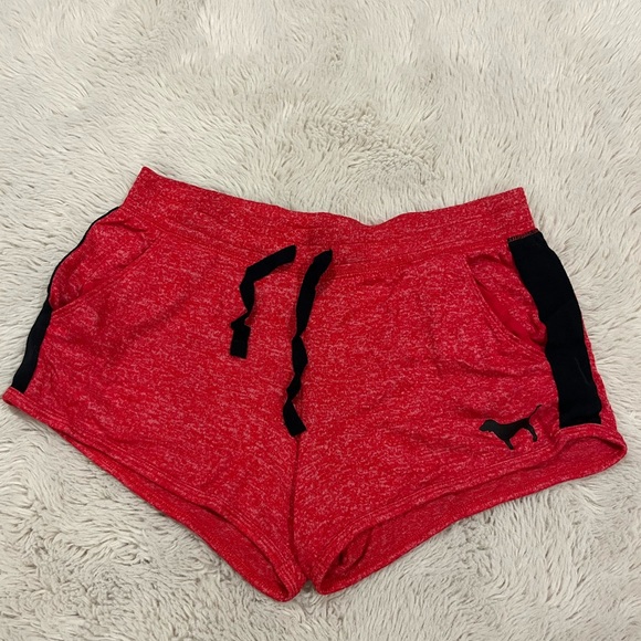 Red VS Pink Zip-Up + Shorts Set - Picture 2 of 5